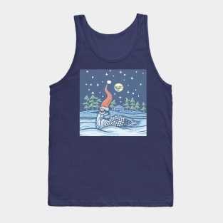 Christmas Loon Tank Top